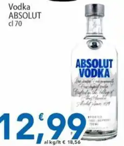 Sidis Vodka Absolut offerta