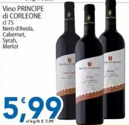 Sidis Vino PRINCIPE di CORLEONE offerta