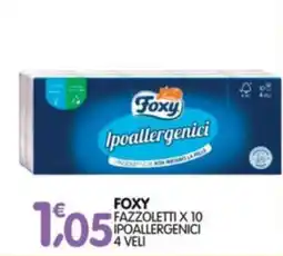 Le Delizie del Sud Fazzoletti Ipoallergenici Foxy offerta