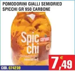 Immenso Cash Spicchi pomodorini gialli semidried offerta