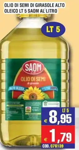 Immenso Cash Olio di semi di girasole SAOM offerta