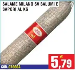 Immenso Cash Salame Milano SV offerta