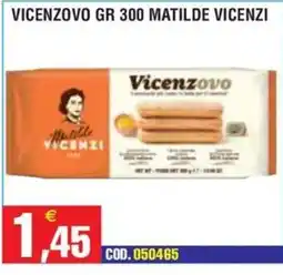 Immenso Cash Vicenzovo Gr 300 Matilde Vicenzi offerta