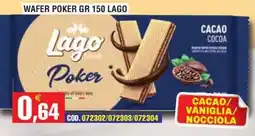 Immenso Cash Wafer Poker Lago offerta