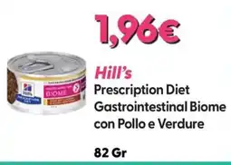 Giulius Hill's Prescription Diet Gastrointestinal Biome con Pollo e Verdure offerta