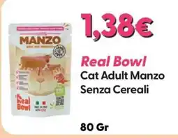 Giulius Real Bowl Cat Adult Manzo Senza Cereali offerta