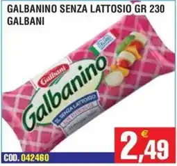 Immenso Cash Galbanino senza lattosio offerta