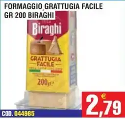 Immenso Cash Formaggio grattugia facile Biraghi offerta