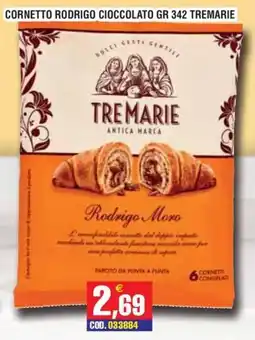 Immenso Cash Cornetto Rodrigo Cioccolato Tre Marie offerta