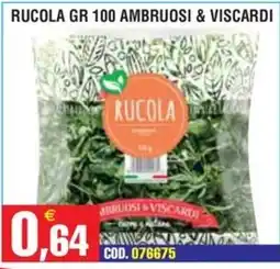 Immenso Cash Rucola ambruosi & viscardi offerta