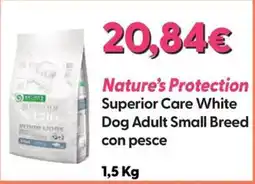 Giulius Nature's Protection Superior Care White Dog Adult Small Breed offerta