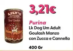 Giulius Purina Lk Dog Um Adult Goulash Manzo offerta