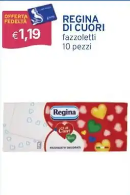 Sirene Blu Regina di cuori fazzoletti offerta