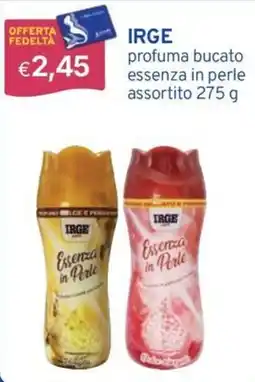 Sirene Blu IRGE profuma bucato essenza in perle offerta