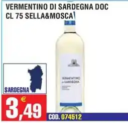 Immenso Cash Vermentino di Sardegna DOC Sella&Mosca offerta