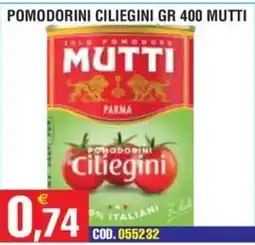 Immenso Cash Pomodorini ciliegini Mutti offerta