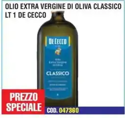 Immenso Cash Olio extra vergine di oliva classico De Cecco offerta
