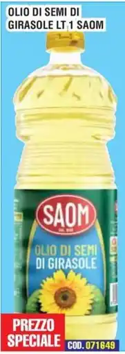 Immenso Cash Olio di semi di girasole Saom offerta