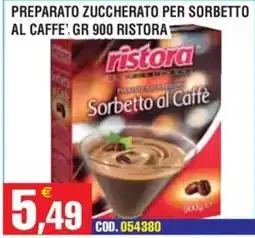 Immenso Cash Sorbetto al Caffè Ristora offerta