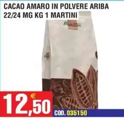 Immenso Cash Cacao amaro in polvere ariba offerta