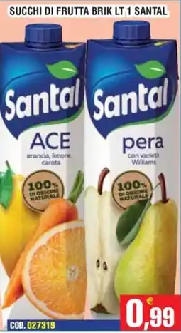 Immenso Cash Santal Ace offerta