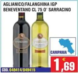 Immenso Cash Aglianico/Falanghina IGP Beneventano o Sarracino offerta