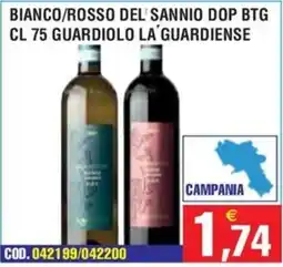 Immenso Cash Bianco/rosso del sannio dop btg offerta