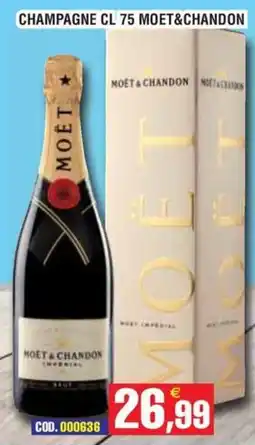 Immenso Cash Champagne Moët & Chandon offerta