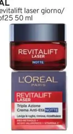 Sirene Blu Revitalift laser notte offerta