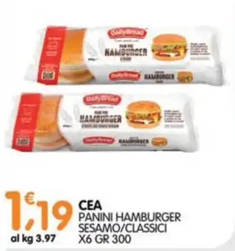 DailyBread panini hamburger
