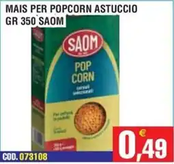 Immenso Cash Mais per popcorn Saom offerta