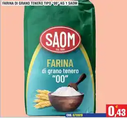 Immenso Cash Farina di grano tenero "00" Saom offerta