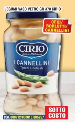 Immenso Cash I cannellini Cirio offerta