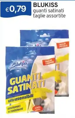Sirene Blu Blukiss guanti satinati offerta