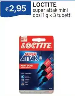 Sirene Blu Loctite super attak mini offerta