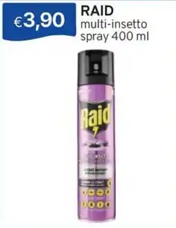Sirene Blu Raid multi-insetto spray offerta