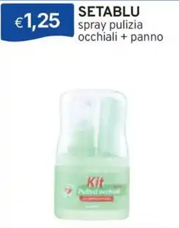 Sirene Blu Setablu spray pulizia occhiali + panno offerta