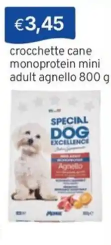 Sirene Blu Special Dog Excellence crocchette cane monoprotein mini adult agnello offerta