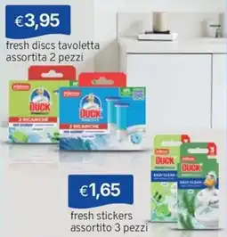 Sirene Blu Duck fresh stickers offerta