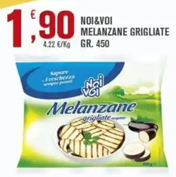 Punto é market Noi&Voi Melanzane grigliate offerta
