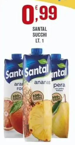 Punto é market Santal succhi offerta