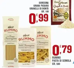 Punto é market SORESINA GRANA PADANO GRANELLI DI BONTÀ offerta
