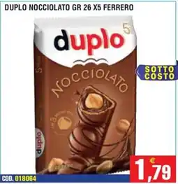Immenso Cash Duplo nocciolato offerta
