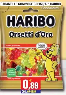 Immenso Cash Haribo Orsetti d'Oro offerta