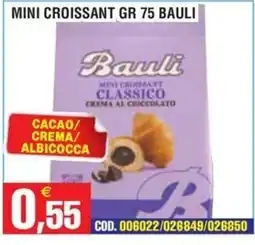 Immenso Cash Mini croissant classico Bauli offerta