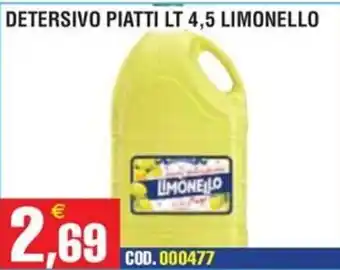 Immenso Cash Detersivo piatti limonello offerta