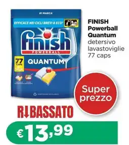 La Saponeria Finish Powerball Quantum detersivo lavastoviglie offerta