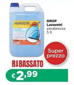 La Saponeria Drop lavavetri parabrezza offerta