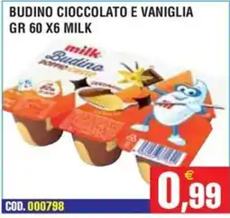 Immenso Cash Budino cioccolato e vaniglia milk offerta