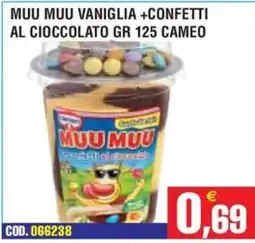 Immenso Cash Muu Muu vaniglia offerta